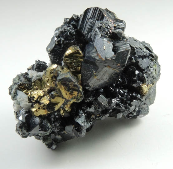 Sphalerite and Chalcopyrite from Ouray District, Ouray County, Colorado