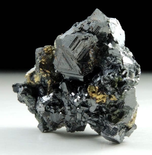 Sphalerite and Chalcopyrite from Ouray District, Ouray County, Colorado