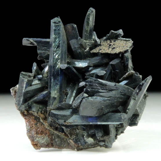 Vivianite from Blackbird Mine, Cobalt, Lemhi County, Idaho