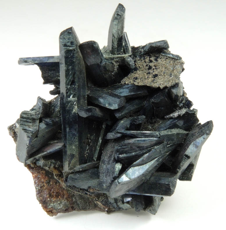 Vivianite from Blackbird Mine, Cobalt, Lemhi County, Idaho