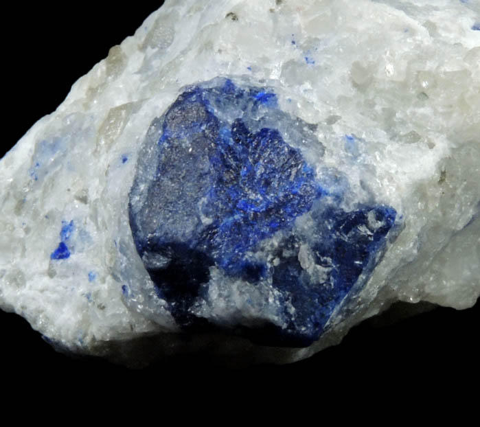 Lazurite var. Lapis Lazuli from Sar-e-Sang, Kokscha Valley, Badakshan, Afghanistan (Type Locality for Lazurite)