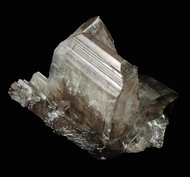 Cerussite (twinned crystals) from Bunker Hill Mine, Coeur d'Alene District, Shoshone County, Idaho