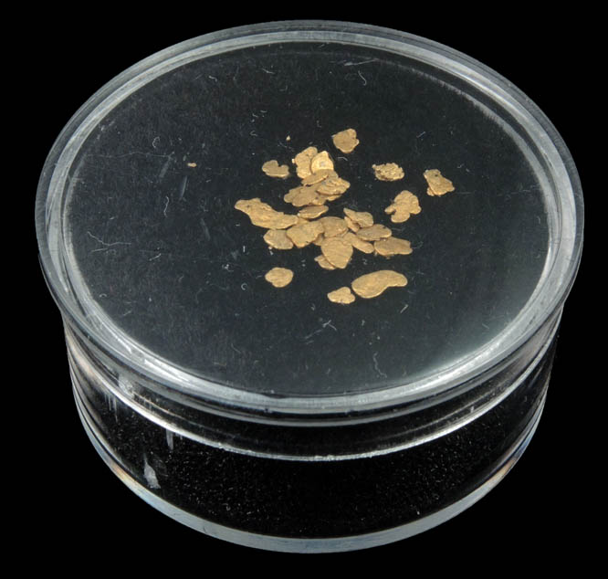 Gold from Hokitika District, South Island, New Zealand