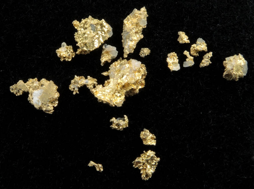 Gold from Val d'Or, Abitibi, Qubec, Canada