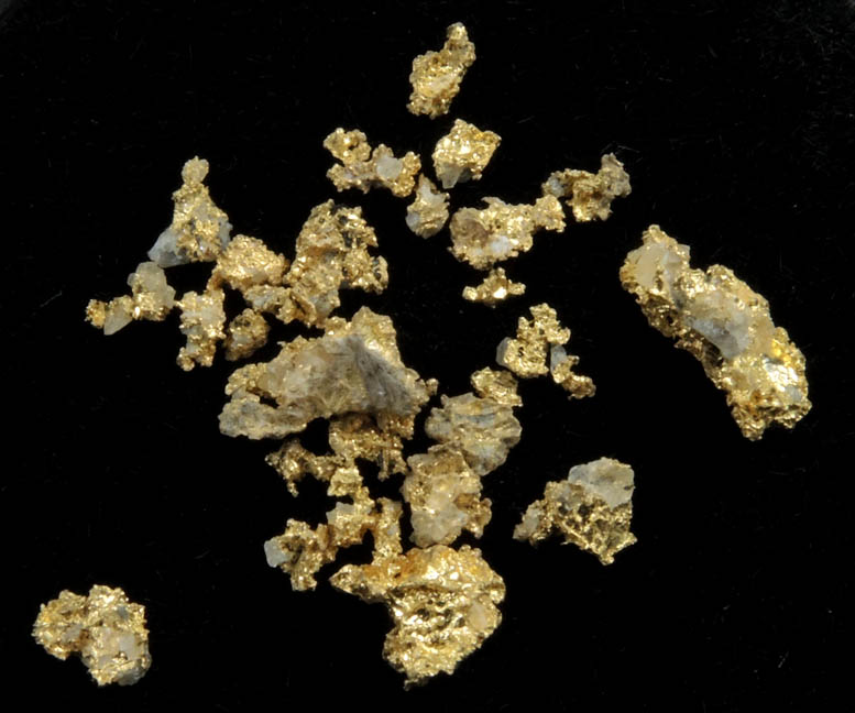 Gold from Val d'Or, Abitibi, Qubec, Canada