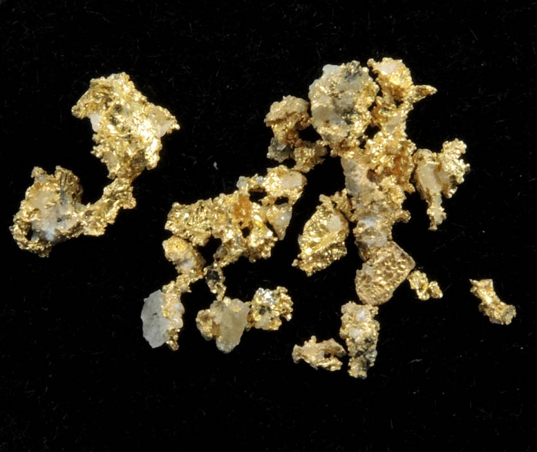 Gold from Val d'Or, Abitibi, Qubec, Canada