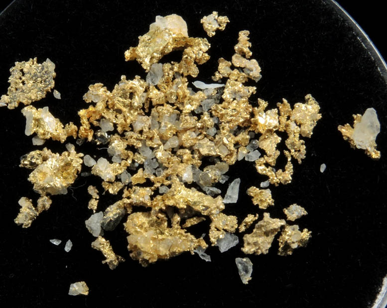 Gold from Val d'Or, Abitibi, Qubec, Canada