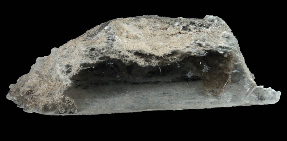 Gypsum var. Selenite from Walworth Quarry, Wayne County, New York