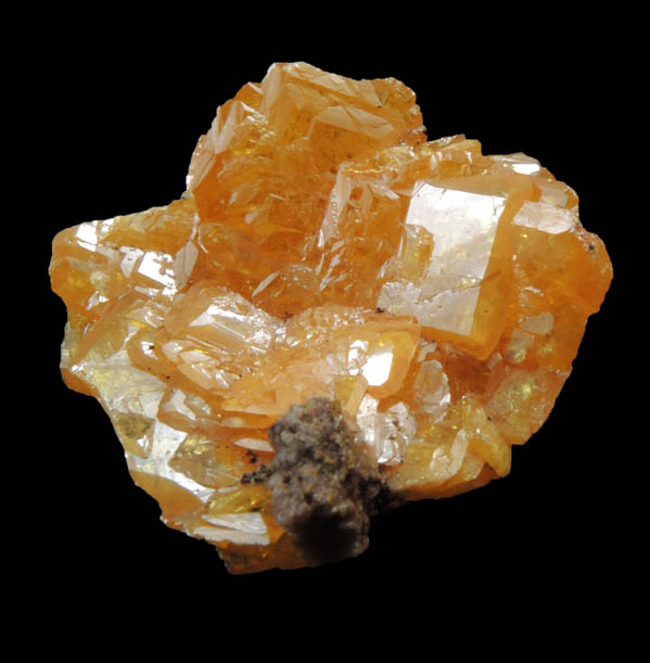 Wulfenite from San Francisco Mine, Cerro Prieto, north of Cucurpe, Sonora, Mexico