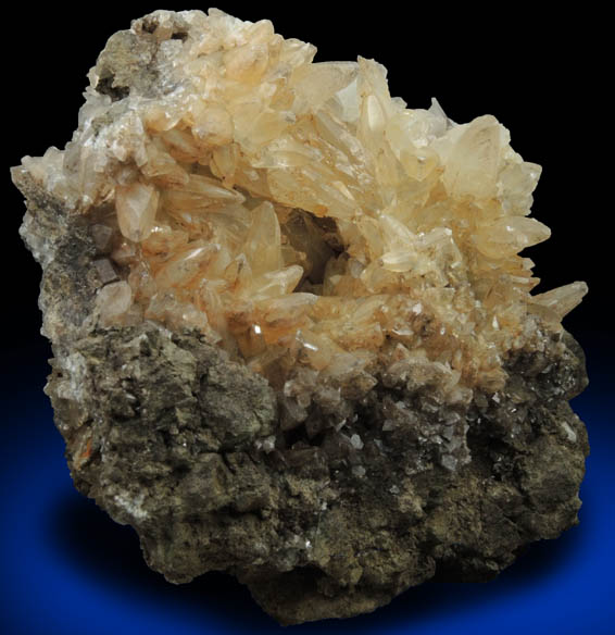 Calcite from O and G Industries Southbury Quarry, Southbury, New Haven County, Connecticut