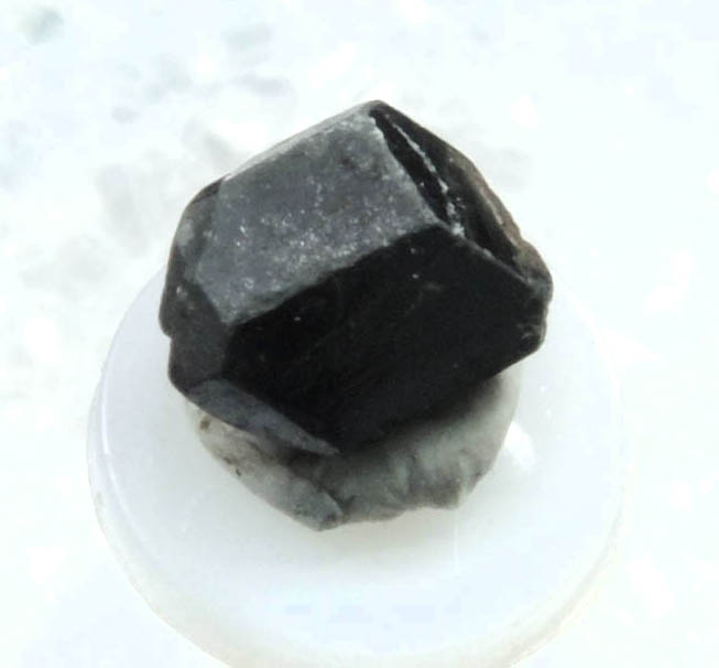 Uraninite from Swamp No. 1 Quarry, Topsham, Sagadahoc County, Maine