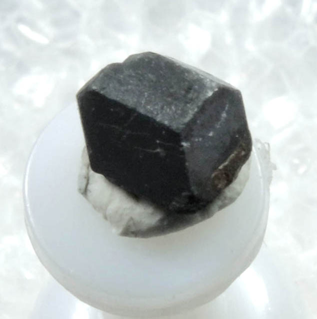 Uraninite from Swamp No. 1 Quarry, Topsham, Sagadahoc County, Maine