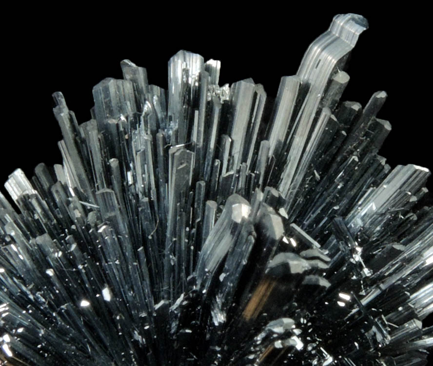 Stibnite from Baia Sprie (Felsbnya), Maramures, Romania