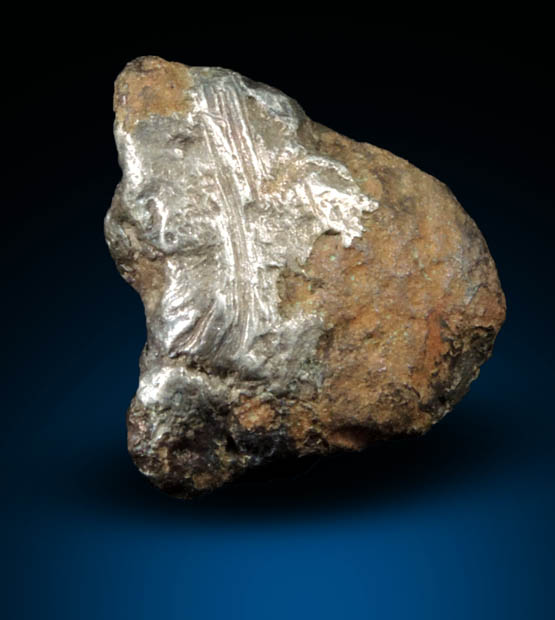 Silver and Copper var. Half-breed from Keweenaw Peninsula Copper District, Michigan