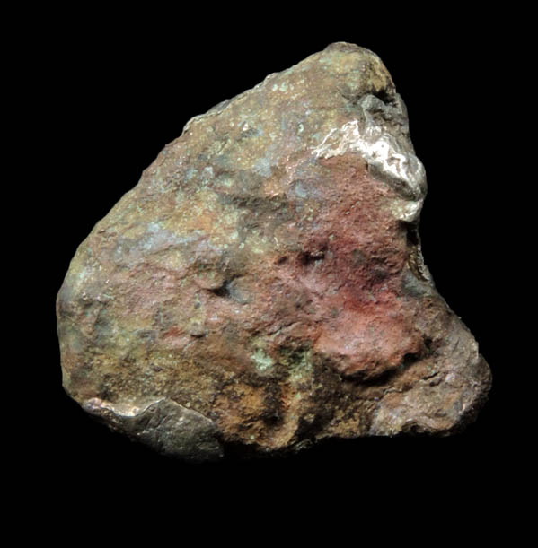 Silver and Copper var. Half-breed from Keweenaw Peninsula Copper District, Michigan