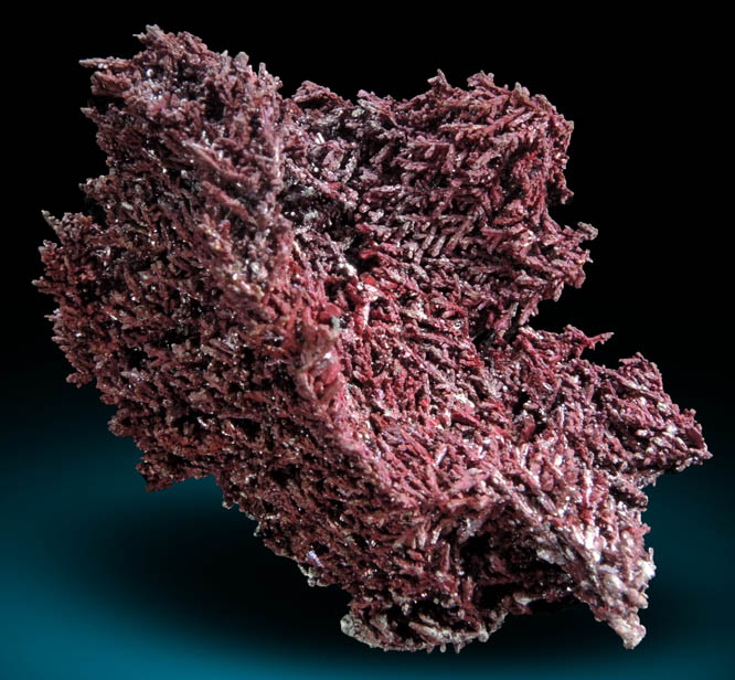 Copper (naturally crystallized native copper) with Cuprite coating from Bisbee, Warren District, Cochise County, Arizona