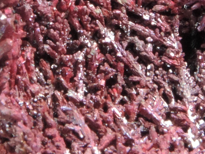 Copper (naturally crystallized native copper) with Cuprite coating from Bisbee, Warren District, Cochise County, Arizona