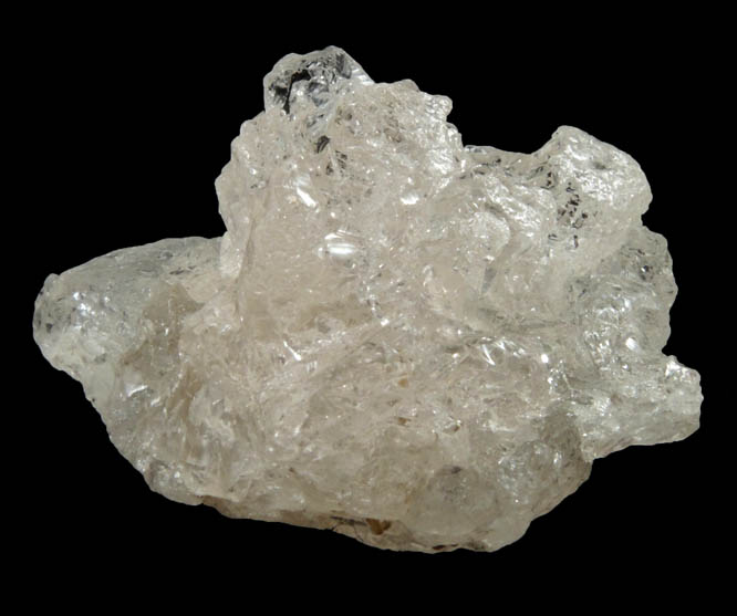 Beryl var. Morganite (etched crystal) from Himalaya Mine, Mesa Grande District, San Diego County, California