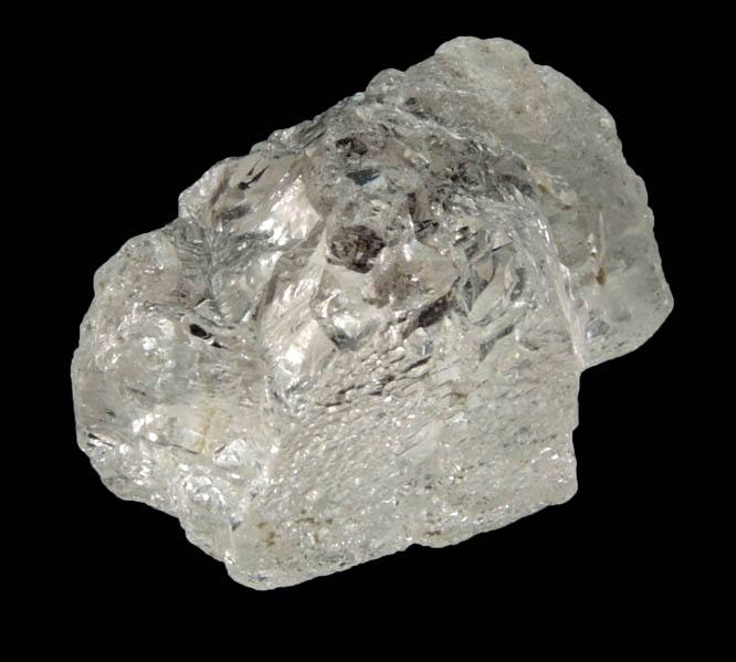 Beryl var. Morganite (gem-grade etched crystal) from Himalaya Mine, Mesa Grande District, San Diego County, California