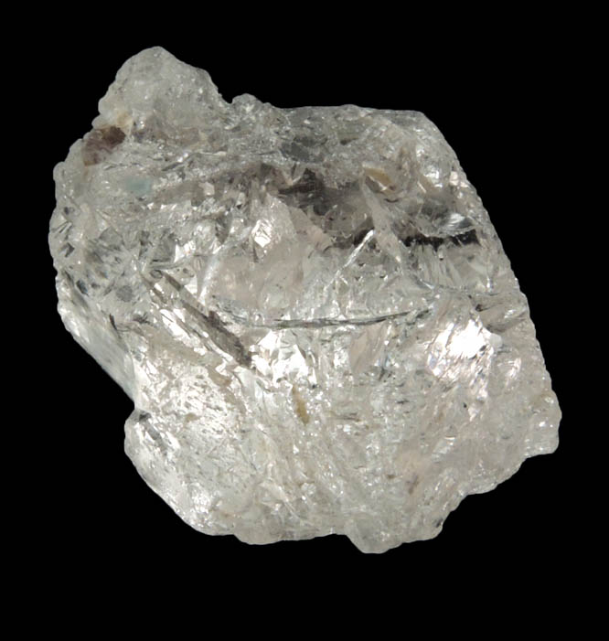 Beryl var. Morganite (gem-grade etched crystal) from Himalaya Mine, Mesa Grande District, San Diego County, California