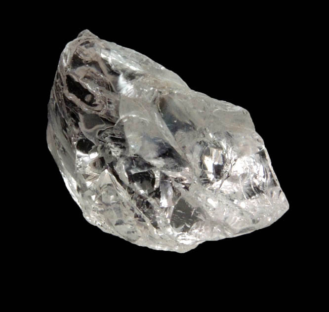 Beryl var. Morganite (gem-grade etched crystal) from Himalaya Mine, Mesa Grande District, San Diego County, California