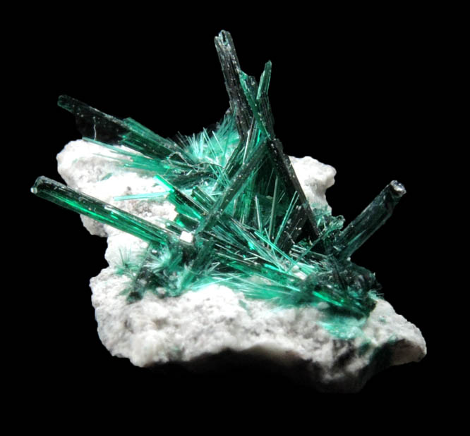 Brochantite from Milpillas Mine, Cuitaca, Sonora, Mexico