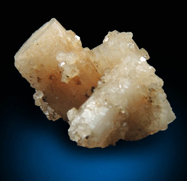 Prehnite with Grossular Garnet from Jeffrey Mine, Asbestos, Québec, Canada