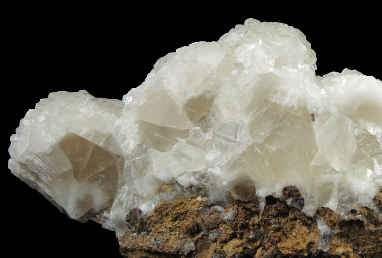 Calcite over Calcite from Tsumeb Mine, Otavi-Bergland District, Oshikoto, Namibia
