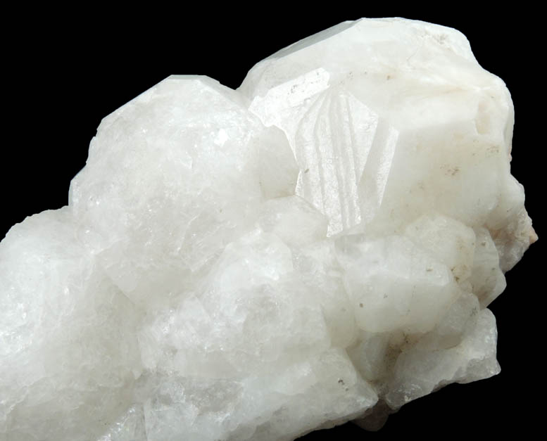 Analcime over Serandite from Poudrette Quarry, Mont Saint-Hilaire, Qubec, Canada