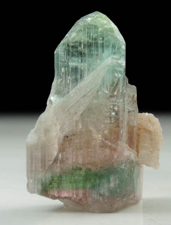 Elbaite Tourmaline with Lepidolite from Pederneira Mine, Sao Jos da Safira, Minas Gerais, Brazil