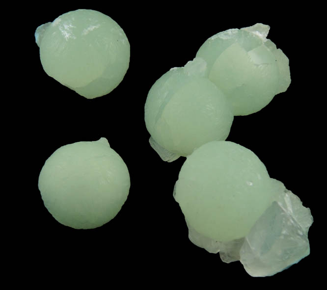 Prehnite from Prospect Park Quarry, Prospect Park, Passaic County, New Jersey