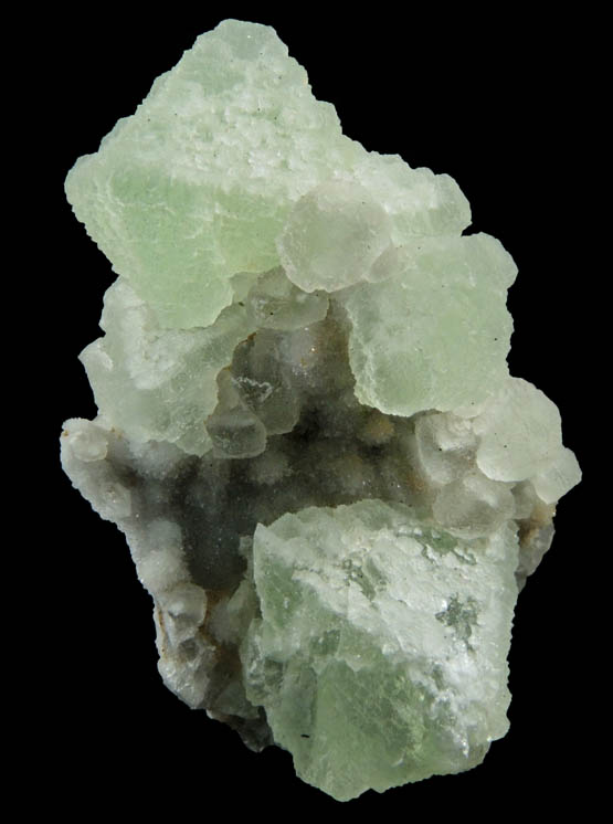 Fluorite on Quartz from Dalnegorsk, Primorskiy Kray, Russia