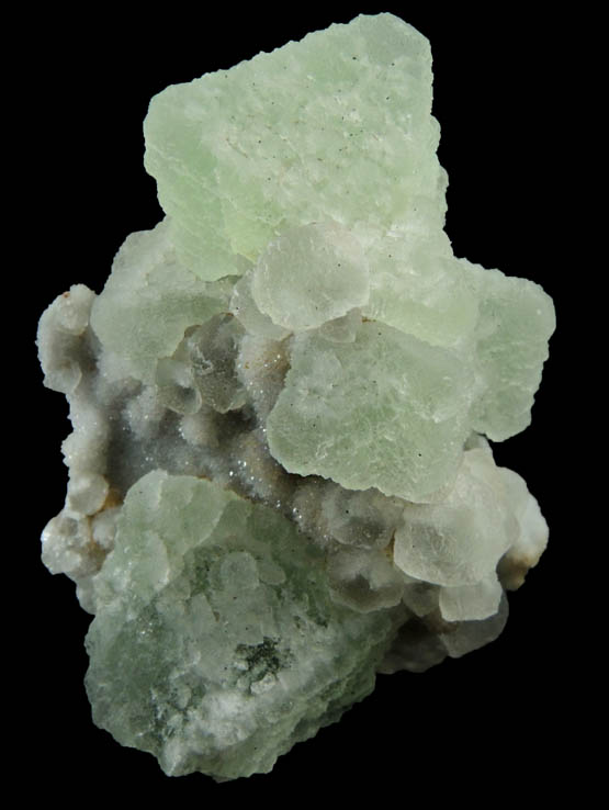 Fluorite on Quartz from Dalnegorsk, Primorskiy Kray, Russia