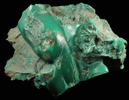 Malachite from Cornwall Iron Mines, Cornwall, Lebanon County, Pennsylvania