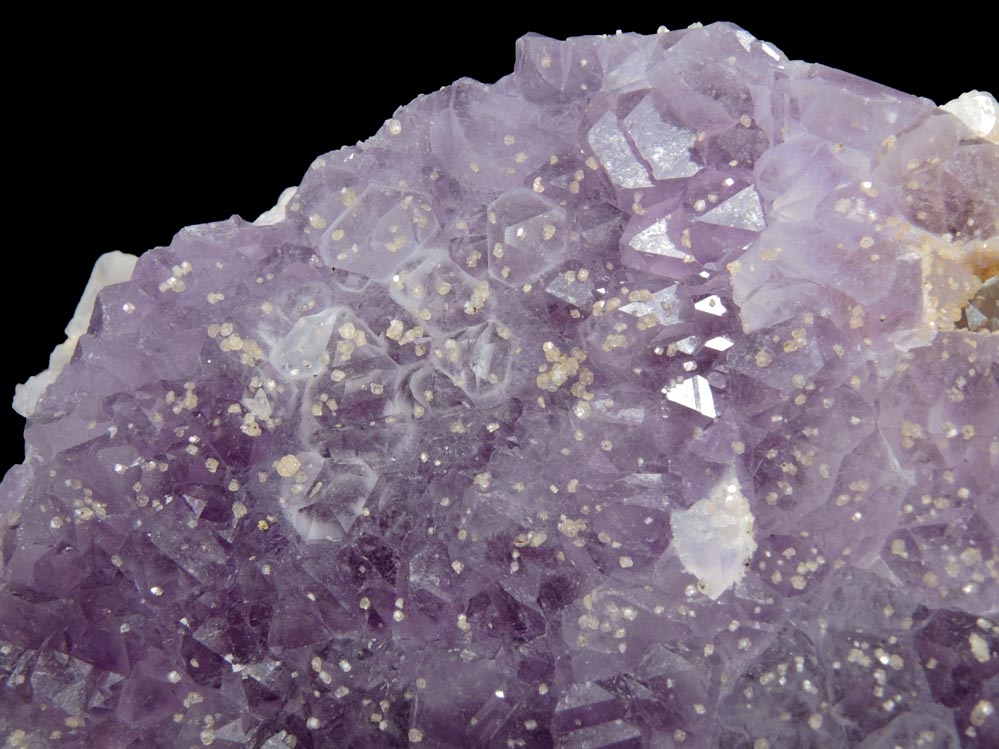 Quartz var. Amethyst Quartz with Dolomite from San Juan de las Rayas Mine, Guanajuato, Mexico