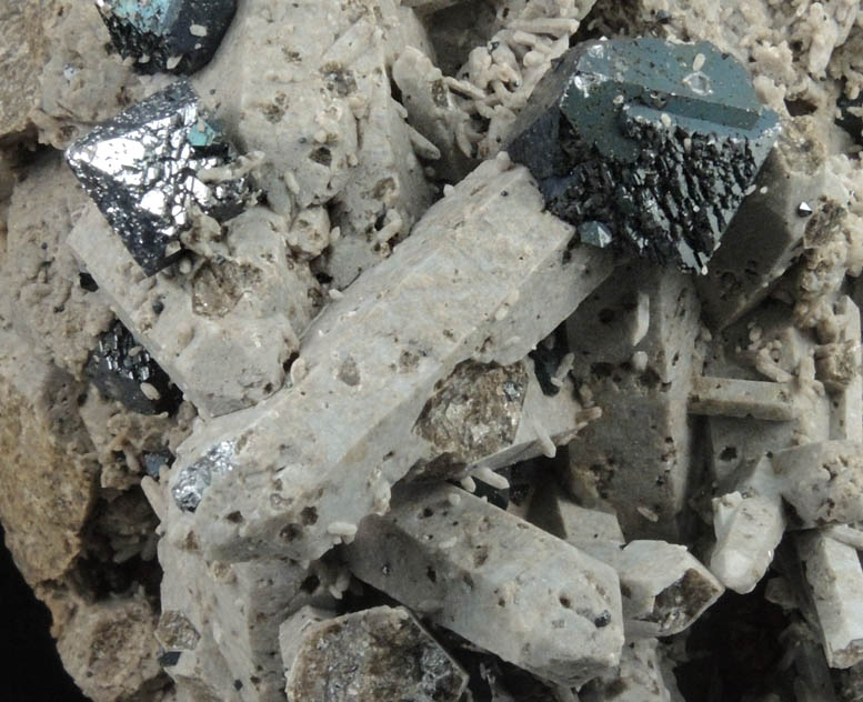 Brookite on Quartz from Magnet Cove, Hot Spring County, Arkansas