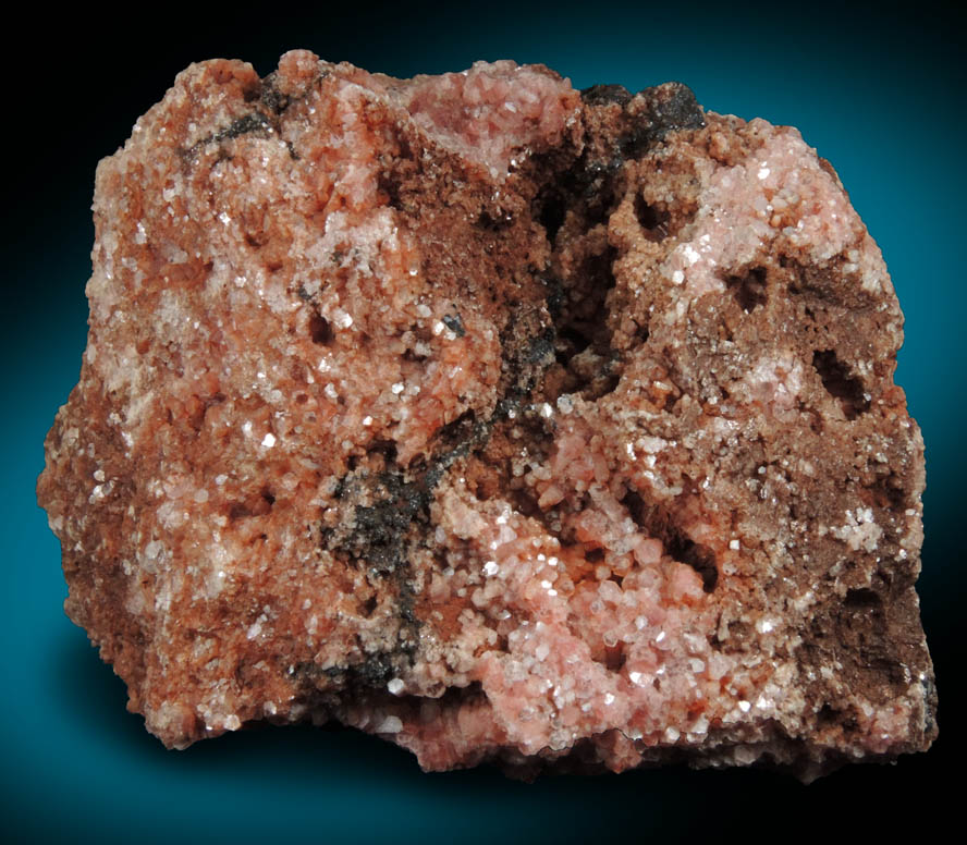 Ephesite with Bixbyite from Lohatlha Mine, Postmasburg Manganese Field, Northern Cape Province, South Africa