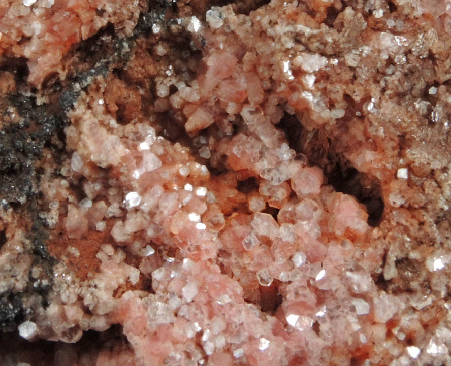 Ephesite with Bixbyite from Lohatlha Mine, Postmasburg Manganese Field, Northern Cape Province, South Africa