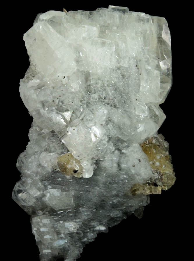 Calcite with Fluorite and Pyrite from Villabona District, Asturias, Spain