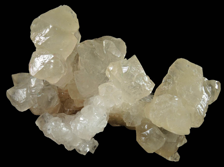 Calcite (twinned crystals) from Holbrook Mine, Bisbee, Warren District, Cochise County, Arizona