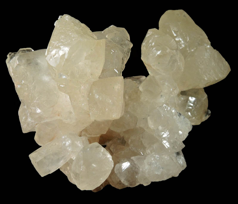 Calcite (twinned crystals) from Holbrook Mine, Bisbee, Warren District, Cochise County, Arizona