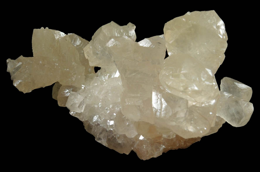 Calcite (twinned crystals) from Holbrook Mine, Bisbee, Warren District, Cochise County, Arizona