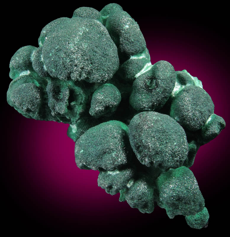 Malachite from Brown's Prospect, Rum Jungle, 61 km south of Darwin, Northern Territory, Australia