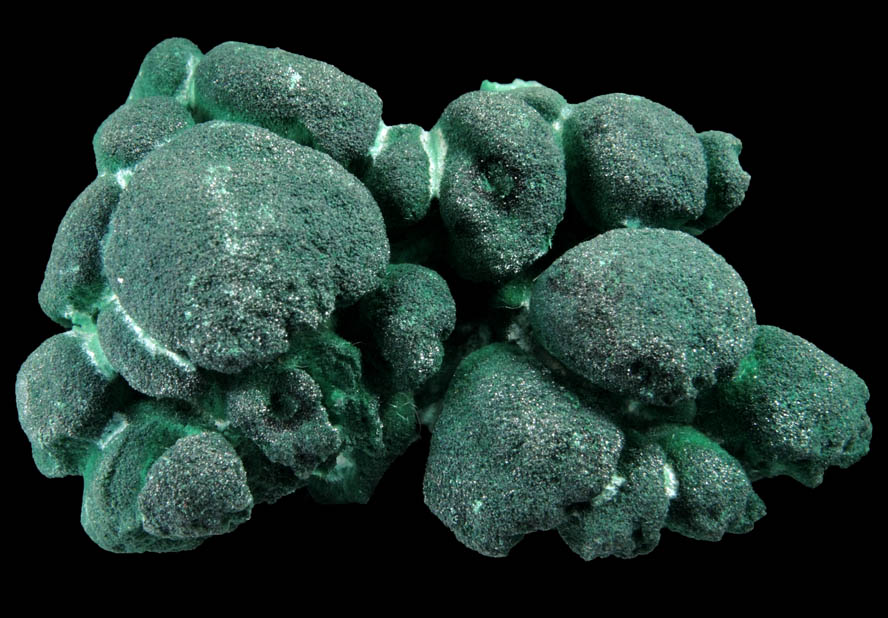 Malachite from Brown's Prospect, Rum Jungle, 61 km south of Darwin, Northern Territory, Australia