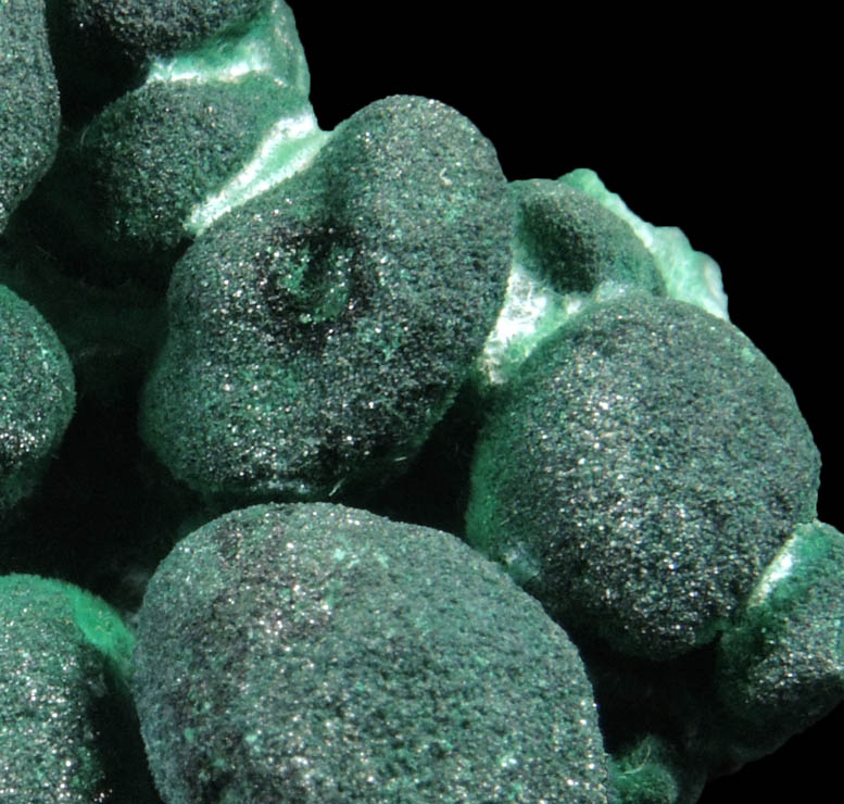 Malachite from Brown's Prospect, Rum Jungle, 61 km south of Darwin, Northern Territory, Australia