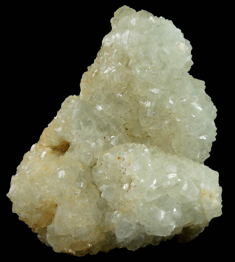 Prehnite from Rifflkees glacier, Stubachtal, east of Totenkopf Mountain, Hohe Tauern, Salzburg, Austria