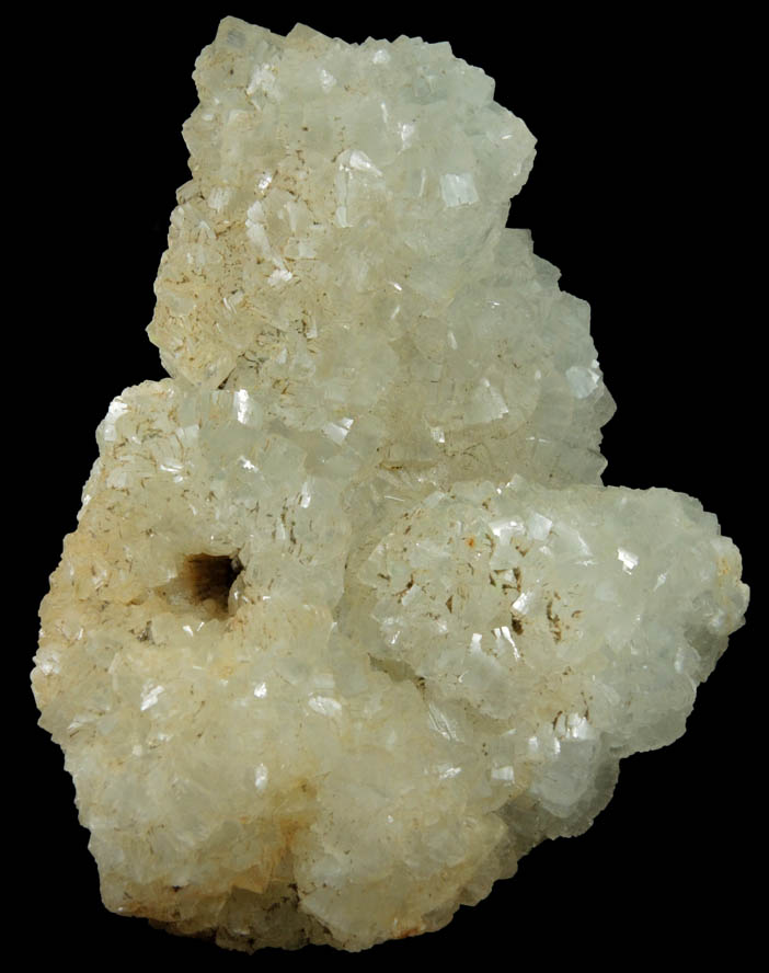 Prehnite from Rifflkees glacier, Stubachtal, east of Totenkopf Mountain, Hohe Tauern, Salzburg, Austria