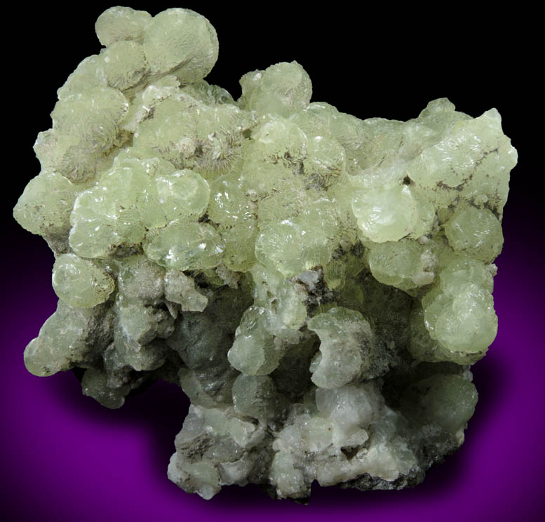 Prehnite from Prospect Park Quarry, Prospect Park, Passaic County, New Jersey