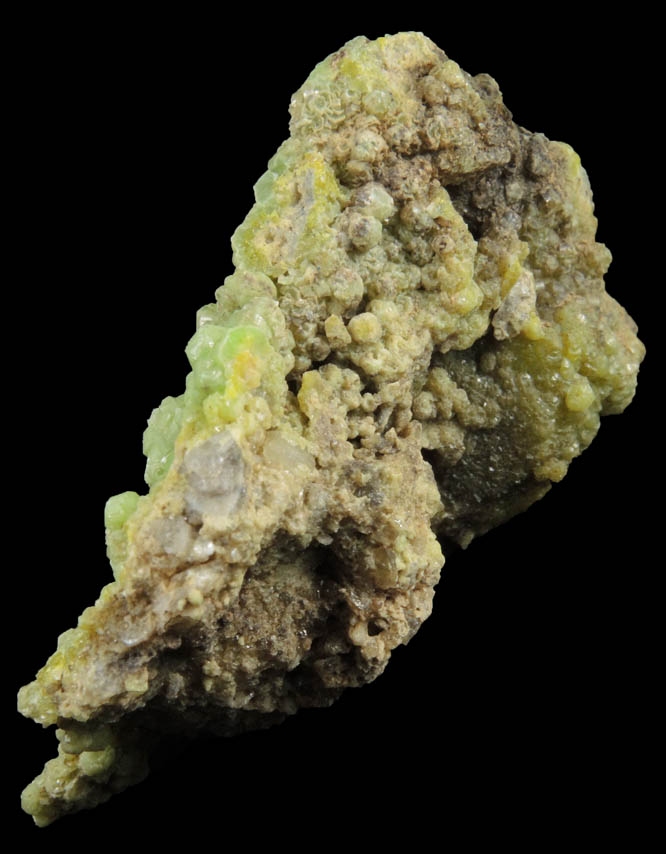Mimetite-Pyromorphite from Roughton Gill Mine, Caldbeck Fells, Cumbria, England