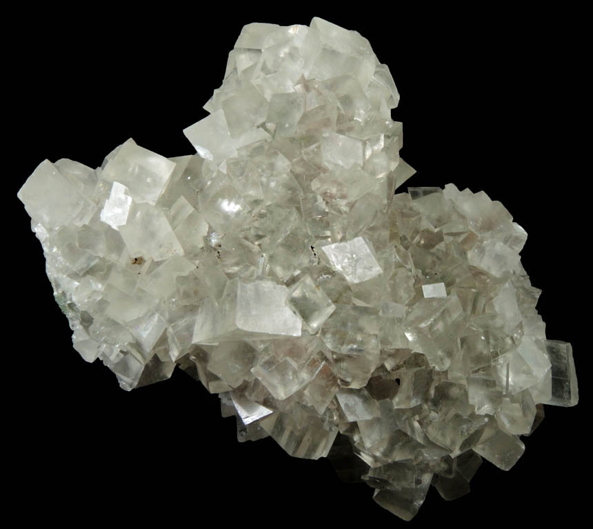Calcite with minor Duftite inclusions from Tsumeb Mine, Otavi-Bergland District, Oshikoto, Namibia (Type Locality for Duftite)